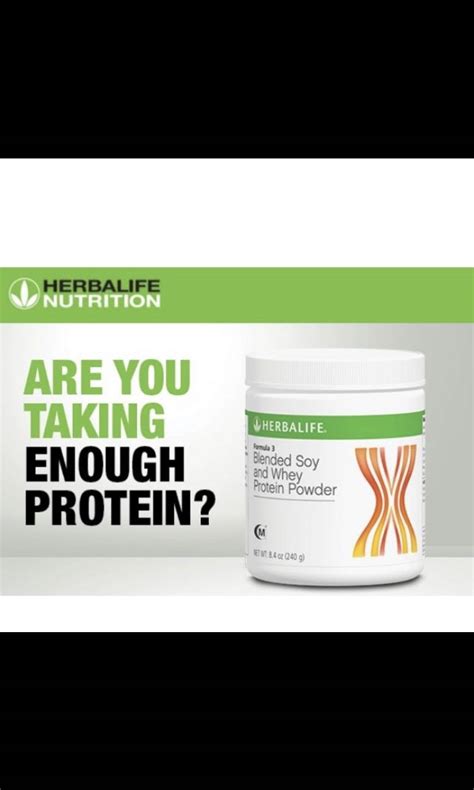 Herbalife protein powder , Food & Drinks, Beverages on Carousell