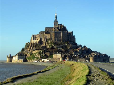 le, Mont, Saint michel, Castle, French, France, Saint, Michel ...