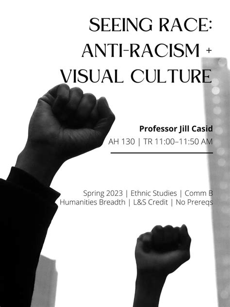 Spring 2023 Course Highlight | Seeing Race: Anti-Racism + Visual ...