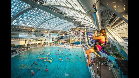 World Waterpark Largest Indoor Water Park In North America Youtube ...