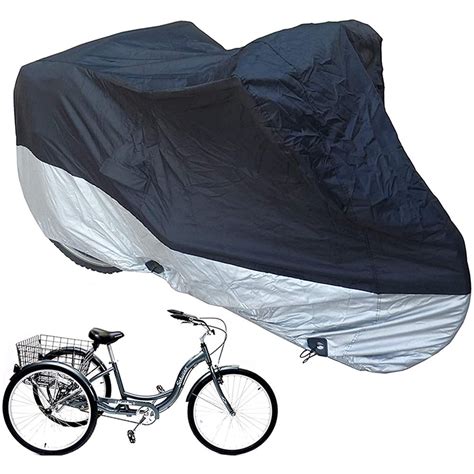 Waterproof Adult Tricycle Cover Trike Cover, Bike Cover for 3 Wheeled ...