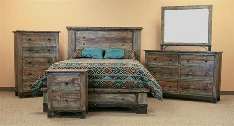 LMT Rustic | CAM803 Urban Rustic Bedroom Set | Dallas Designer Furniture