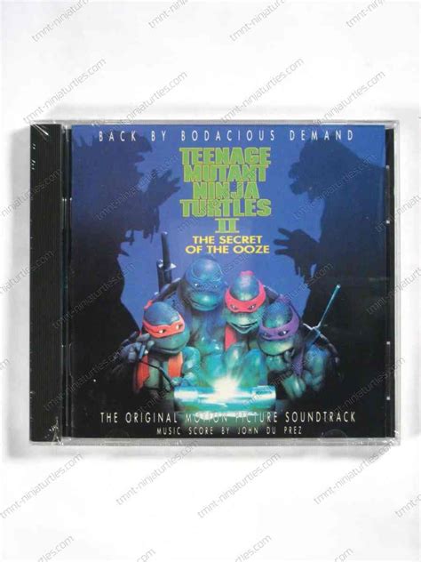 {Music} TMNT II Motion Picture Soundtrack CD | TMNT – Teenage Mutant ...