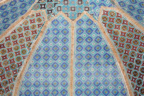 Detail of the Blue Mosque | Hazrat Ali Shrine | Mazar-e-Sharif | Travel ...