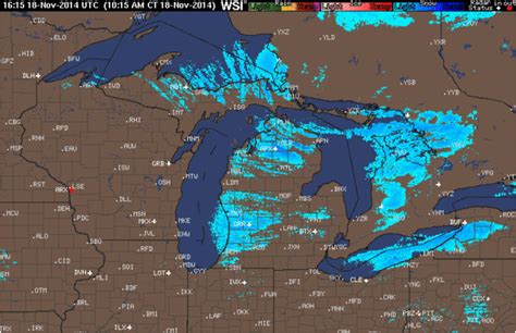 Michigan Snowfall Map Lake Effect Snow How Nature S Greatest Snow ...