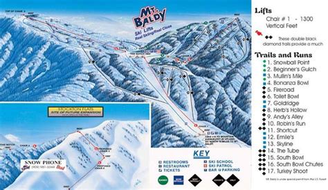 Trail Map Mt Baldy Resort Winter | Images and Photos finder