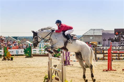 International Horse Jumping Competitions, Russia, Ekaterinburg, 28.07. ...