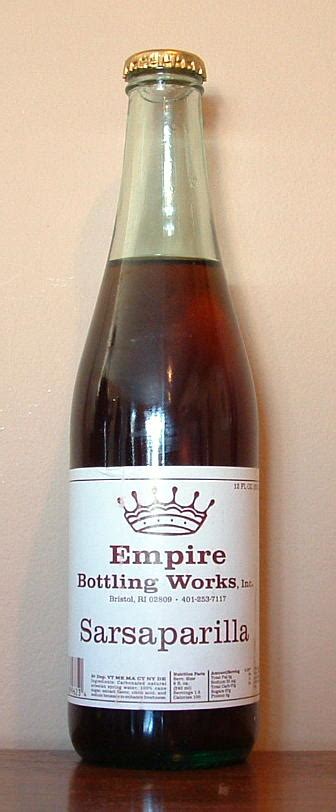 Empire Bottling Works Sarsaparilla - Brands - Root Beer World