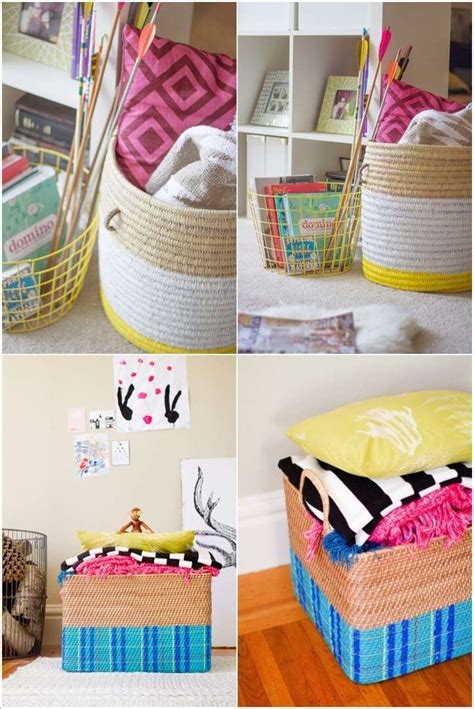 15 Awesome DIY Storage Bins for You to Make