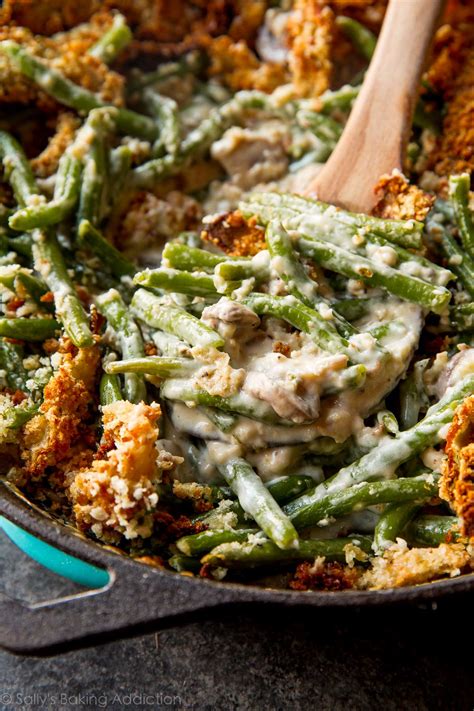 Creamy Green Bean Casserole from Scratch - Sallys Baking Addiction