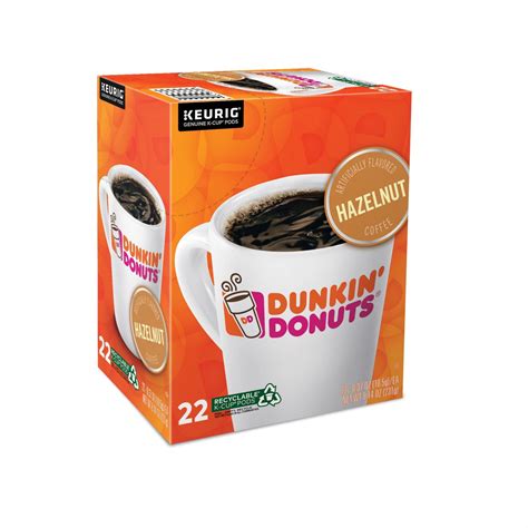 Dunkin' Donuts Hazelnut Coffee Keurig K-Cup Pods 22-Count | MrOrganic Store