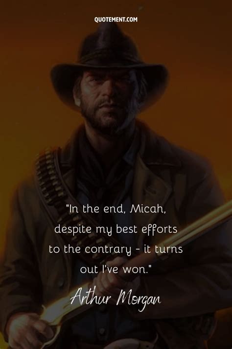 80 Unforgettable Arthur Morgan Quotes On Life And Survival