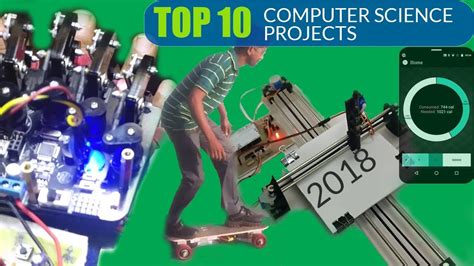 Top 10 Computer Science Projects For Students 2018 - YouTube