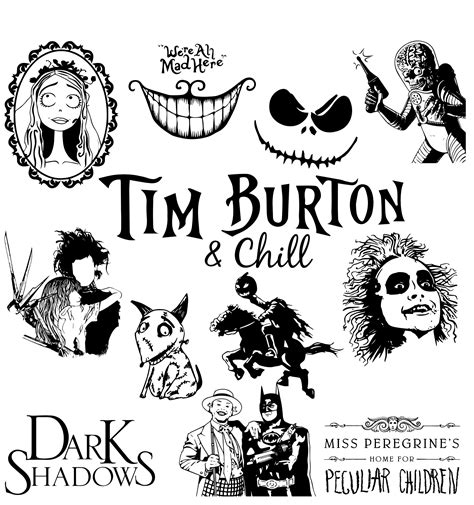 Tim Burton & Chill Design - Etsy