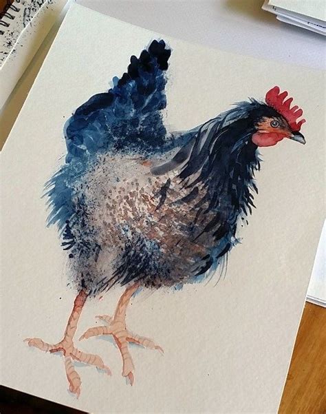 Realistic Chicken Drawing at GetDrawings | Free download