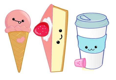 Kawaii Food Bookmarks by otter-faerie on DeviantArt