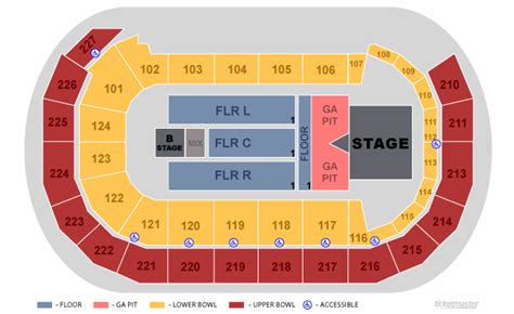 Seating Charts - Duluth Entertainment Convention Center