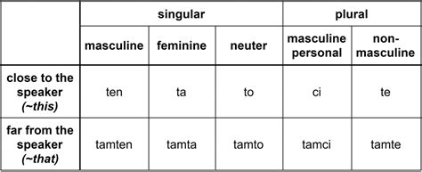 Polish demonstrative pronouns nominative - Clozemaster Blog