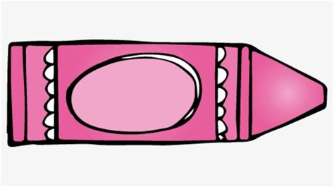 Pink Clip Art Transprent - Pink Crayon Clipart, HD Png Download - kindpng