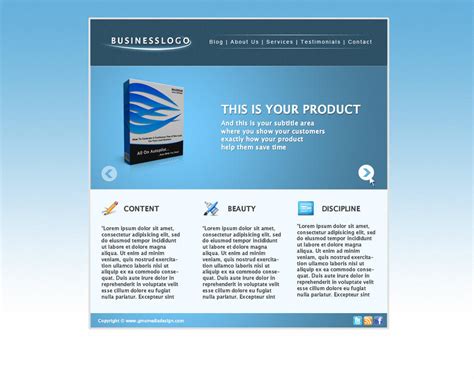 Wordpress Business Template 2 by GMSMEDIA on DeviantArt