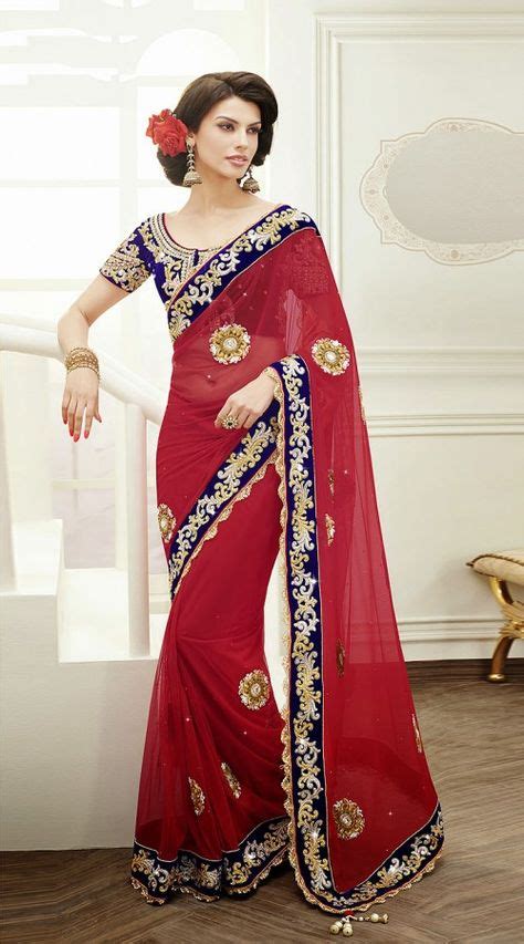 16 Red Sarees For Teej ideas | saree, red saree, saree designs