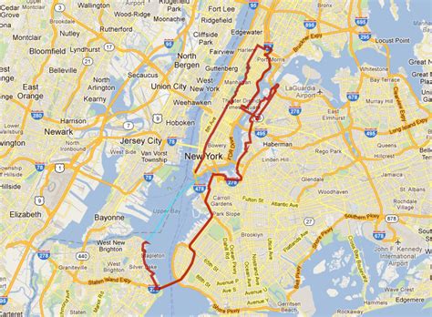 Nyc Five Boro Bike Tour 2024 Map - Josey Sianna