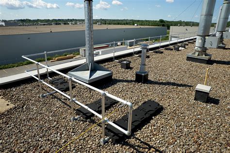 Guardrail system and roof fall protection in Canada and USA | Delta ...