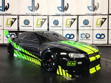 RTR Oakman drift car is a fully customed rc car that comes with body of ...