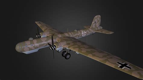 Heinkel He 177 - Download Free 3D model by helijah [fY5DQaL] - Sketchfab