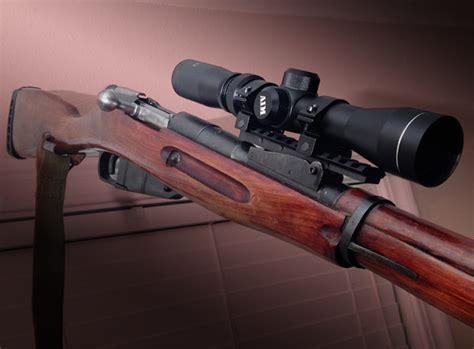 Hunting Rifle Scopes M44 M91 30 Scout Mount Package AIM Mosin Nagant 2 ...