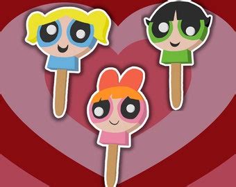 Powerpuff Girls Ice Cream Bar - Etsy