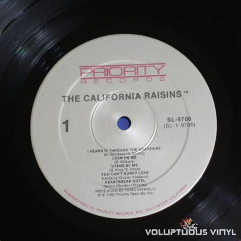 The California Raisins – Sing The Hit Songs (1987) Vinyl, LP, Album ...