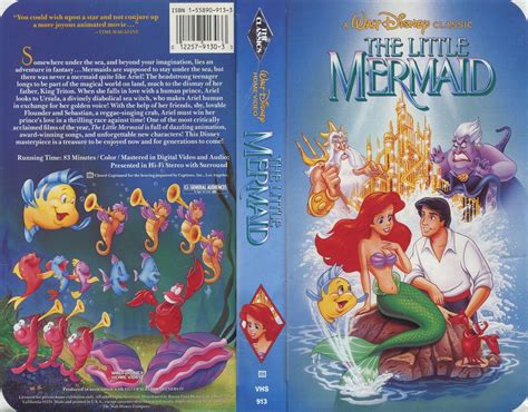 The Little Mermaid Vhs Box