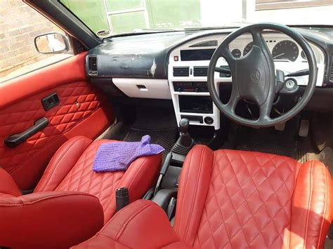 Modified Toyota Tazz Interior