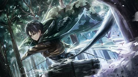 Levi Ackerman - Attack on Titan 4K Ultra HD Wallpaper