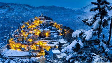 Winter Village Wallpapers - Top Free Winter Village Backgrounds ...