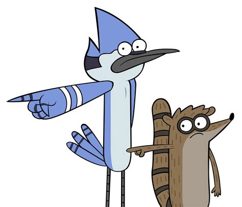 mordecai_and_rigby | Dibujos, Como dibujar a vegeta, Mordecai y rigby