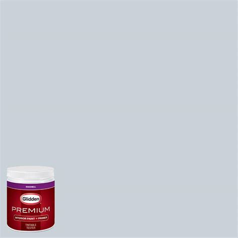 Glidden Premium 8 oz. #HDGCN44 Silver Blue Pearl Eggshell Interior ...