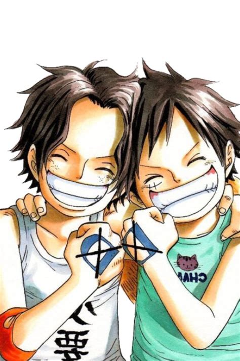 One Piece Photo: Ace & Luffy | One piece ace, One piece photos, One ...