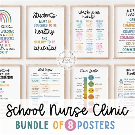 School Nurse Posters - Etsy