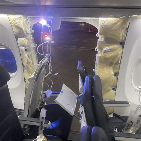 Alaska Airlines plane door blows out in mid-air, makes emergency ...