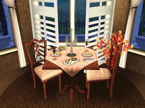 The Sims Resource - Durham Fine Dining