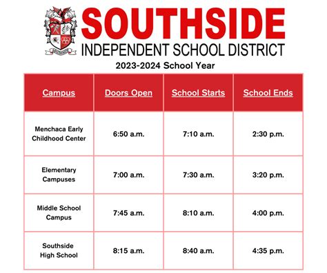 Southside Isd Calendar 2024 - Darya Emelyne