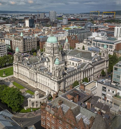 Belfast City Hall from above © Rossographer :: Geograph Britain and Ireland