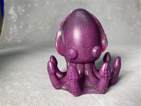 Medium Squid 101, Soft – Shiftyish Purple – Something Squishy Toys