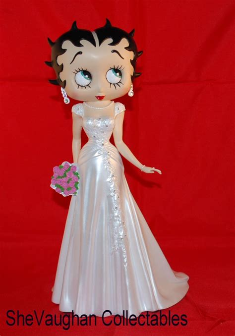 Betty Boop -"Betty the Bride "Figurine 30 cm | eBay