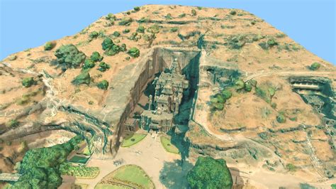 Kailasa Temple, Ellora India - Buy Royalty Free 3D model by LibanCiel ...