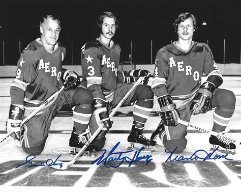 Gordie, Marty, and Mark Howe with the Houston Aeros (WHA). | Houston ...