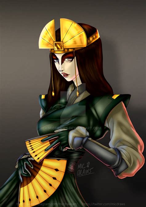 Avatar Kyoshi (FanArt) by MicDraws on DeviantArt