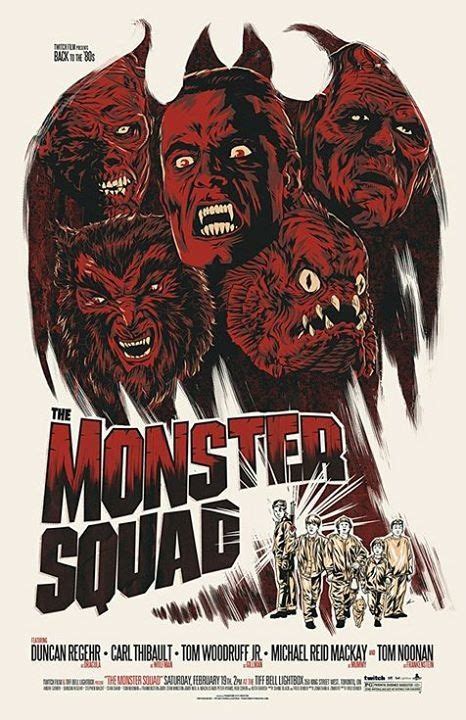 Horror Movie Poster Art : Monster Squad 1987 | Monster squad, Movie ...